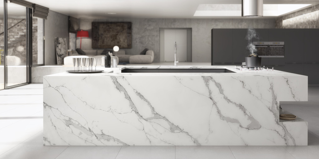 Unique Calacatta, belleza de mármol y resistencia de cuarzo para baños