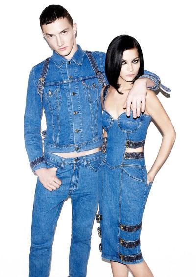 Horribles fotografías de la colección de House of Holland para Levi's