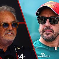 Flavio Briatore responde a los rumores sobre Fernando Alonso: "Primero vamos a mejorar nuestro coche. Después hablaremos del piloto" 
