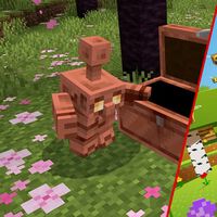 Minecraft Bedrock añade el Golem de Cobre, y es gracias al modo preview: así puedes activarlo en Android, Xbox, PlayStation y PC