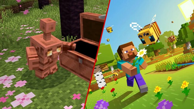 Minecraft Bedrock Golem Cobre Android Xbox Ps5