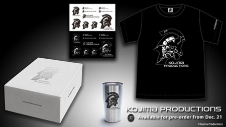 Ya hay merchandising de Kojima Productions en su tienda oficial