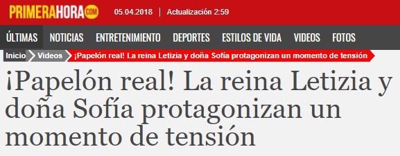 letizia sofia periodicos internacionales