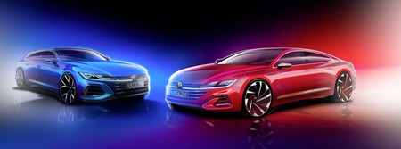 El Volkswagen Arteon revela un teaser de su primer facelift y la prometida versión Shooting Brake