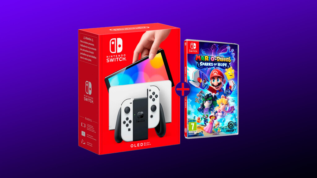 Aprovecha este ofertón y llévate la Nintendo Switch OLED más barata junto a un juego: puede ser tuya por menos de su PVP Aprovecha este ofertón y llévate la Nintendo Switch OLED más barata junto a un juego: puede ser tuya por menos de su PVP