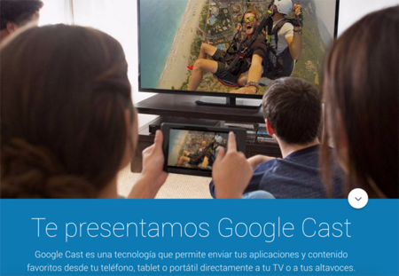 Google cambia el nombre a la aplicación Chromecast por Google Cast y de paso actualiza la web