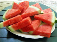 La sandía, la fruta más sana del verano