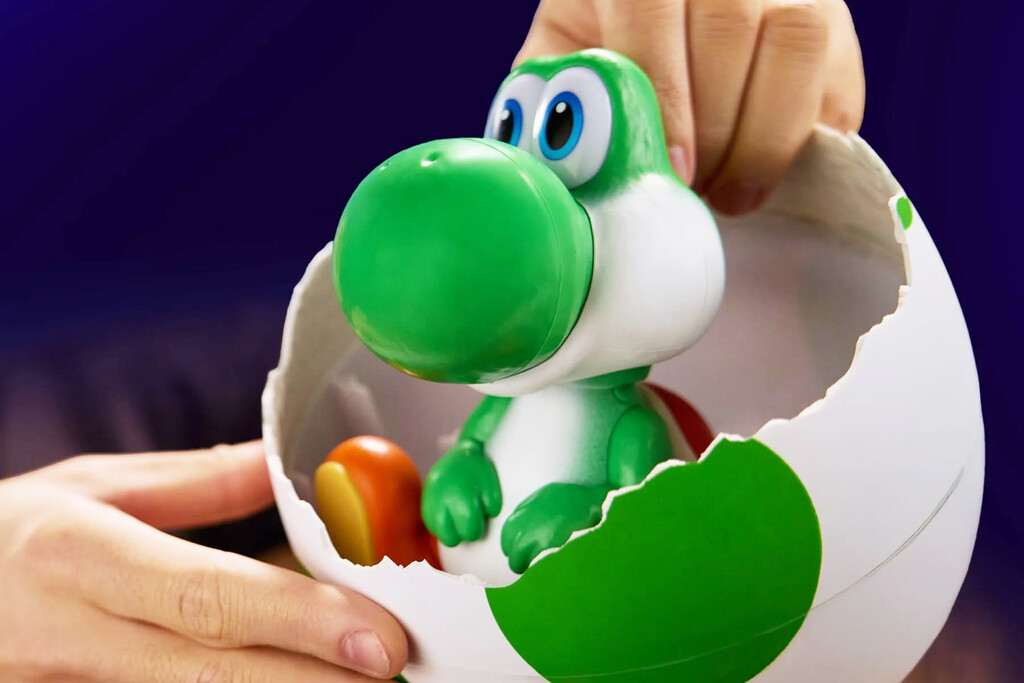 Hermoso Yoshi que sale del huevo: esta tienda de México tiene más barato el juguete de Super Mario Galaxy: La película