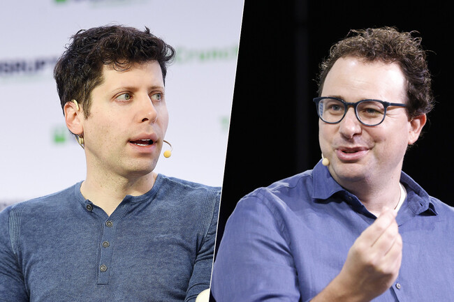 Sam Altman Dario Amodei