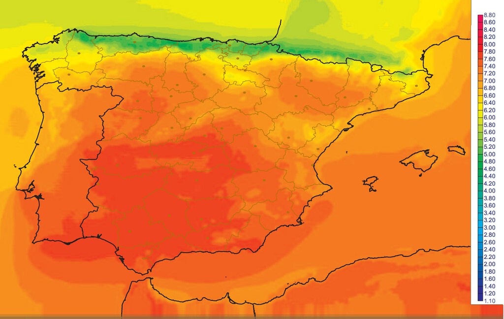 La radiación UV y calidad del aire en tu zona: así puedes saber cuándo es recomendable quedarse dentro de casa este verano