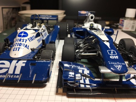 El Tyrrell P34 de seis ruedas, adaptado a la Fórmula 1 actual