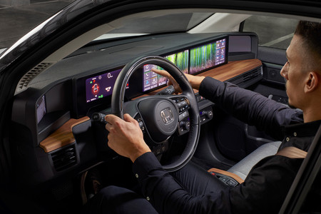 Honda e 2020 interior