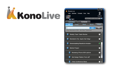 Konolive, GTD colaborativo