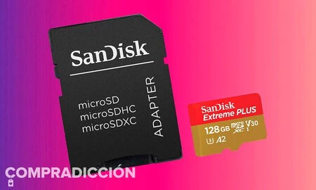 Más espacio para tus fotos, apps y archivos con la SanDisk Extreme de 128 GB: Amazon te la deja esta semana por sólo 25,99 euros