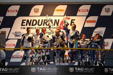 El Suzuki Endurance Racing Team vence las 8 horas de Oschersleben con un pódium de lo más ajustado