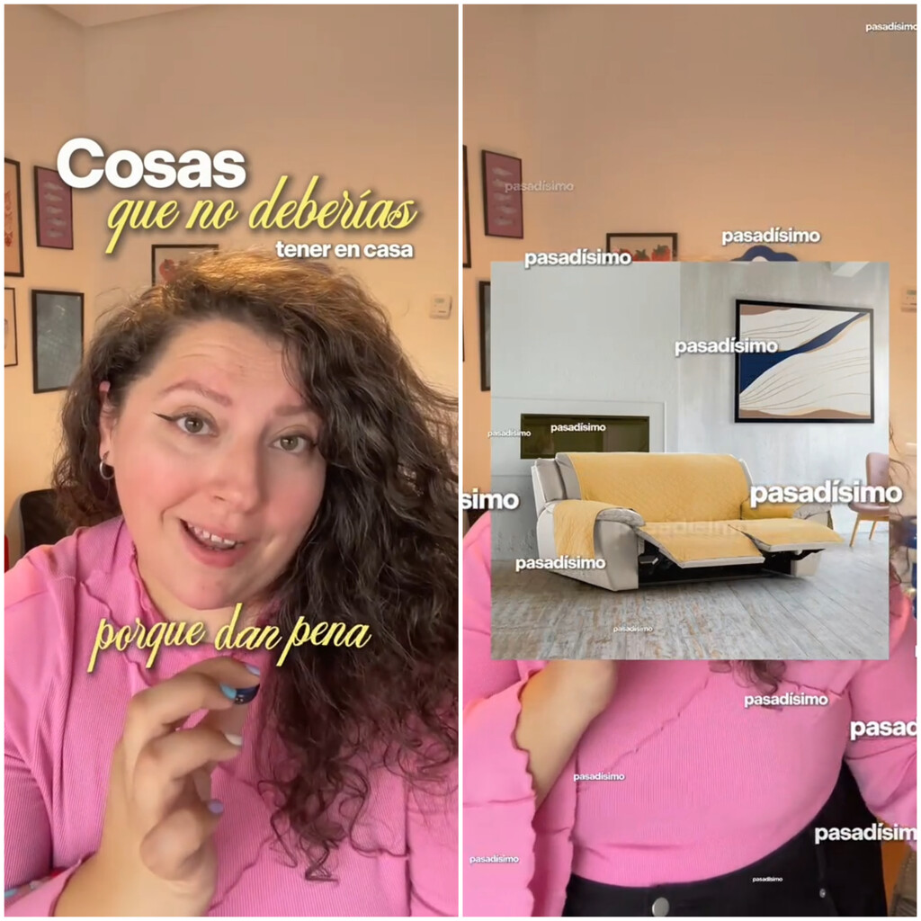 Carmen Flores, experta en decoración: «No utilices fundas de sofá, está pasadísimo de moda y hay alternativas más bonitas»