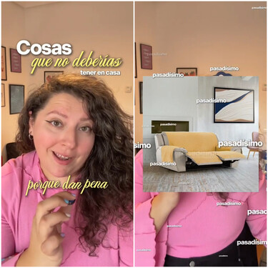 Carmen Flores, experta en decoración: "No utilices fundas de sofá, está pasadísimo de moda y hay alternativas más bonitas"