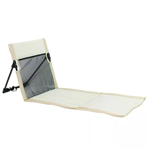XJKLBYQ Estera de Playa portátil, Silla de Campamento al Aire Libre, Tumbona de la Playa Plegable con Respaldo Respaldo de, Silla Plegable para Piscina para Acampar Caminata de Senderismo (