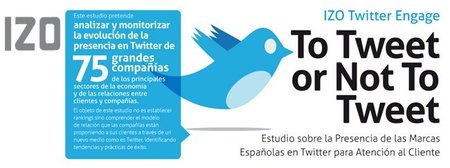 La empresa española se posiciona pero no usa Twitter de forma habitual