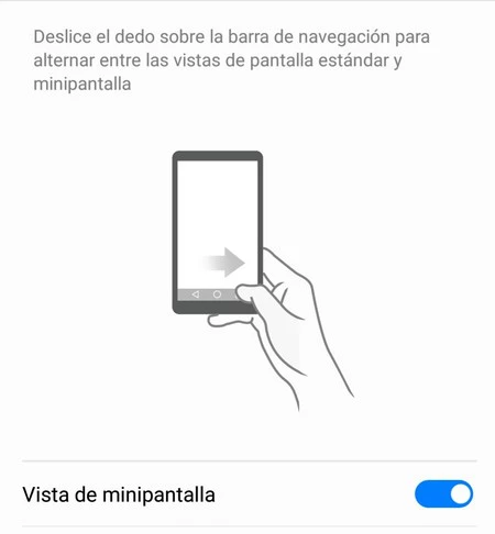 Cómo activar la navegación con una mano