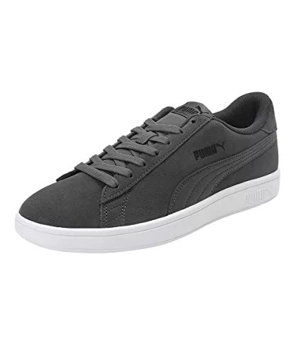 PUMA Smash V2, Zapatillas de Deporte Unisex adulto, CASTLEROCK-Puma Black-Puma White, 41 EU