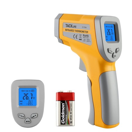 5 euros de descuento en el termometro de infrarrojos sin contacto Tacklife IT-T04: ahora 9,99 euros en Amazon