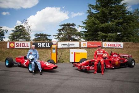 Pasado y presente de la Fórmula 1 compartieron asfalto en Goodwood