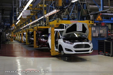 Fabricación del Ford Fiesta en Colonia