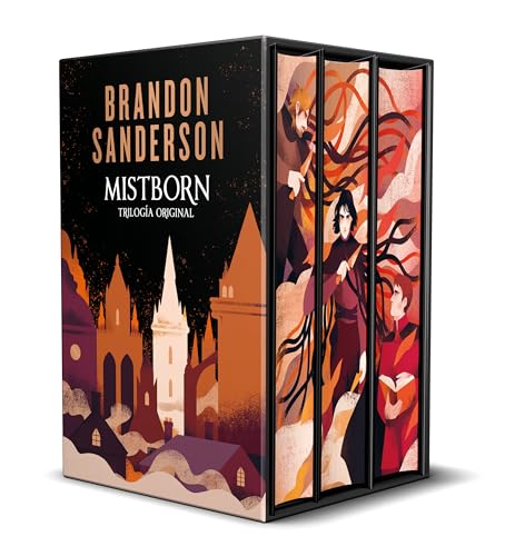 Mistborn - Trilogía original (edición limitada especial estuche): (contiene: Nacidos de la Bruma | El Pozo de la Ascensión | El Héroe de las Eras): 1;2;3 (Campaña edición con cantos tintados)