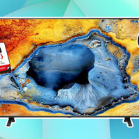 Pequeña televisión barata 4K con USB para conectar memorias y Fire TV.  Tiene modo juego