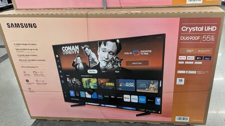 caja televisor Samsung