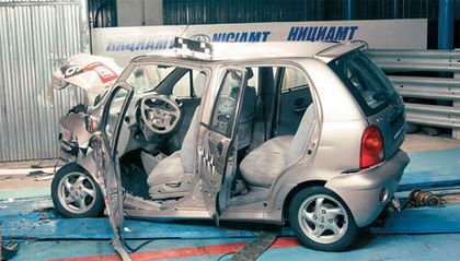 Chery QQ Crash Test