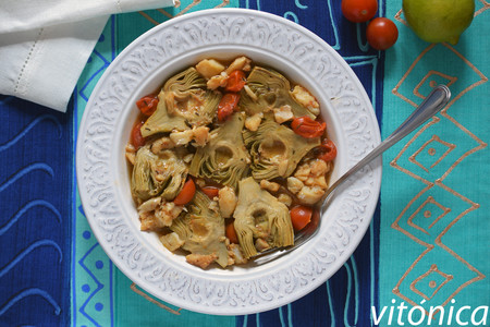 Alcachofas con bacalao: receta saludable de Cuaresma y Semana Santa