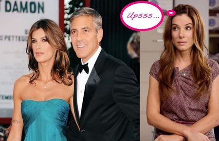Sandra Bullock cuida de George Clooney, tras su ruptura con Elisabetta Canalis
