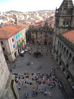 Desde lo alto de la Catedral de Santiago. Tus fotos de viaje