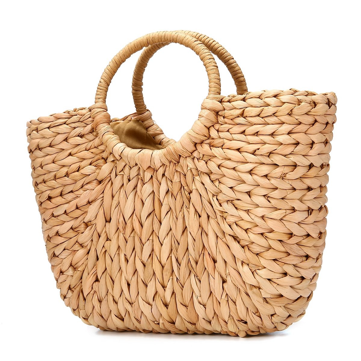 Bolso De Paja Para Playa De Mujer, Bolsos De Verano Grand De Paja