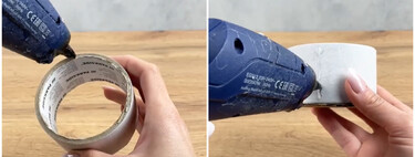 No lo sabía, pero si reutilizas el cartón del final del precinto puedes hacer tú mismo estas lámparas inalámbricas para interiores o el jardín 