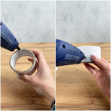 No lo sabía, pero si reutilizas el cartón del final del precinto puedes hacer tú mismo estas lámparas inalámbricas para interiores o el jardín 