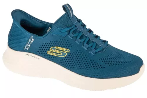 Skechers Hombres Fabric, 42.5 EU, Azul, 42.5 EU