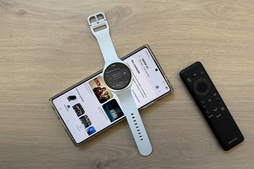 La tele ya no sólo se controla sólo con el mando y el móvil: si tienes un Galaxy Watch también puedes hacerlo