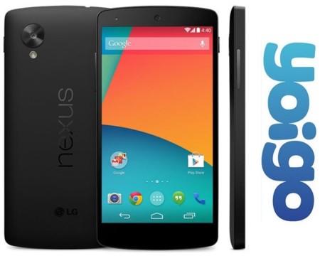 Precios Nexus 5 con Yoigo