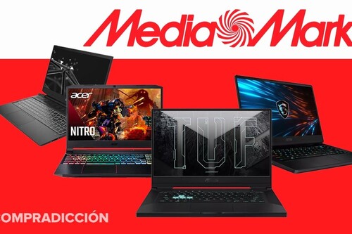 En las ofertas Tech Away de MediaMarkt tienes portátiles gaming de Acer, ASUS, HP, Lenovo o MSI rebajados hasta en 400 euros