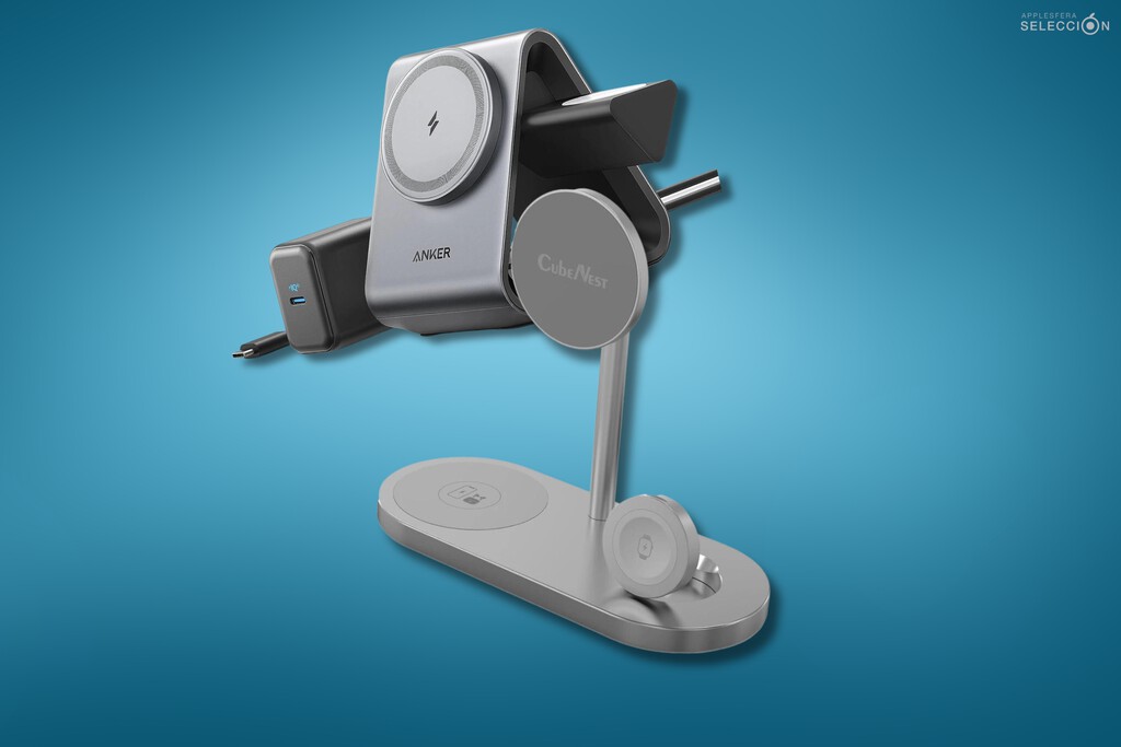 Si buscas un cargador 3 en 1 para iPhone, Apple Watch y AirPods, añade a la lista del Prime Day estos cinco modelos Si buscas un cargador 3 en 1 para iPhone, Apple Watch y AirPods, añade a la lista del Prime Day estos cinco modelos