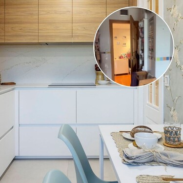 Así ha quedado la reforma de esta cocina estrecha y saturada de los 2000: "Ha ganado capacidad, calidez y almacenaje"