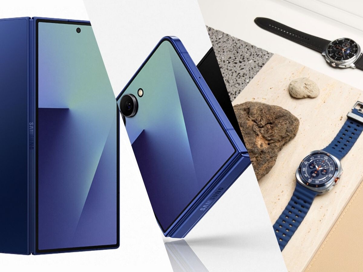 Samsung lança Galaxy Z Fold 7, Galaxy Z Flip 7 e Galaxy Watch8