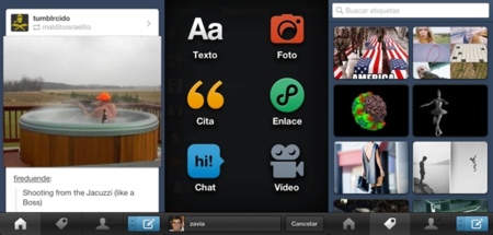 Tumblr también se pasa a código nativo en iOS