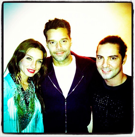 Bisbal se lleva a su churri a conocer amigos