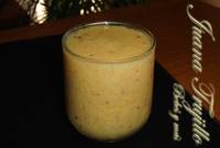 Batido de melocotón, manzana y kiwi. Receta para embarazadas