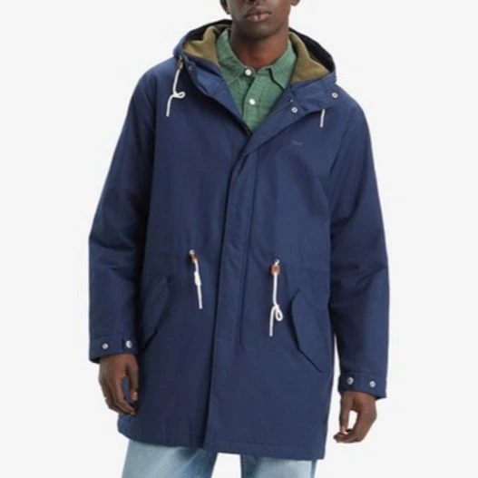 Levi's Parka de hombre acolchada con capucha