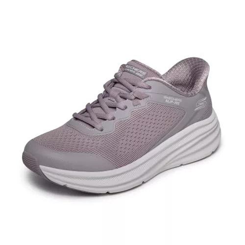 Skechers Mujer Bobs Skillz Too Essential Slip-In Entrenador, Purple, 37 EU